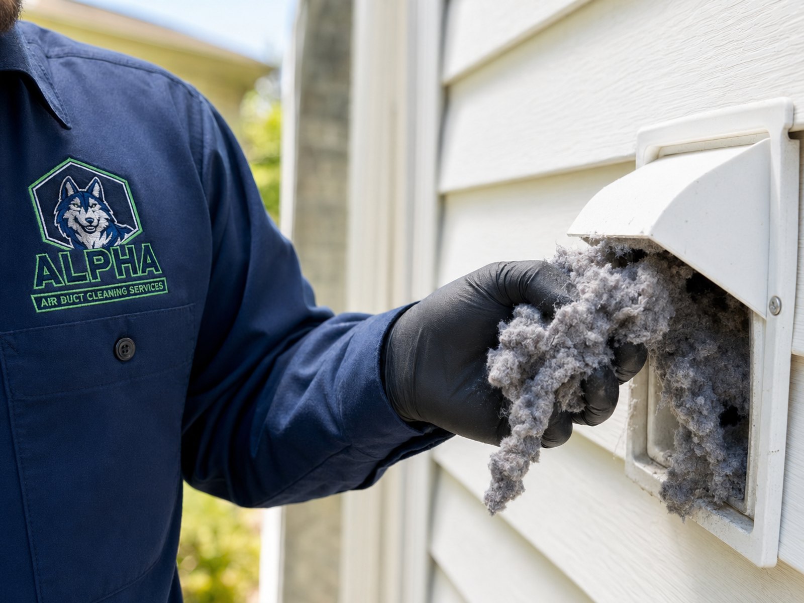 Dryer Vent Cleaning in Olathe, KS | ALPHA Air Duct Cleaning Services